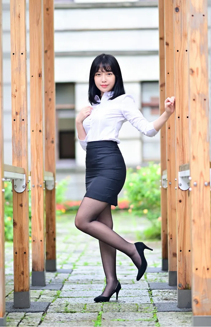 [爱美足] NO.147 塔塔酱 OL黑丝美腿 街拍#[53P]-4