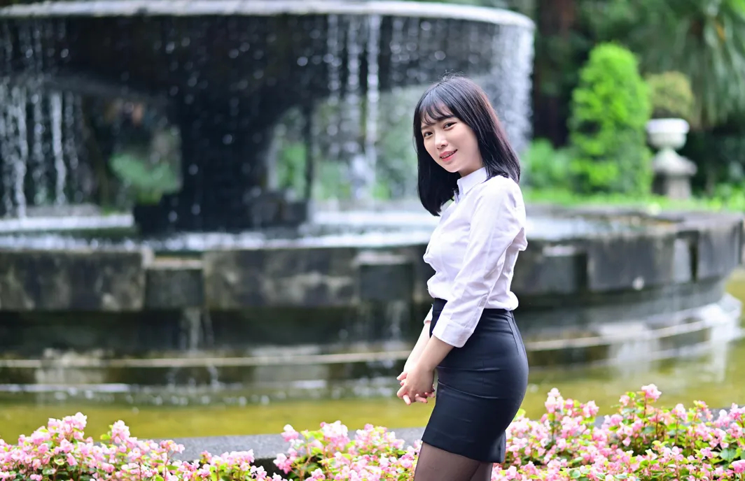 [爱美足] NO.147 塔塔酱 OL黑丝美腿 街拍#[53P]-8