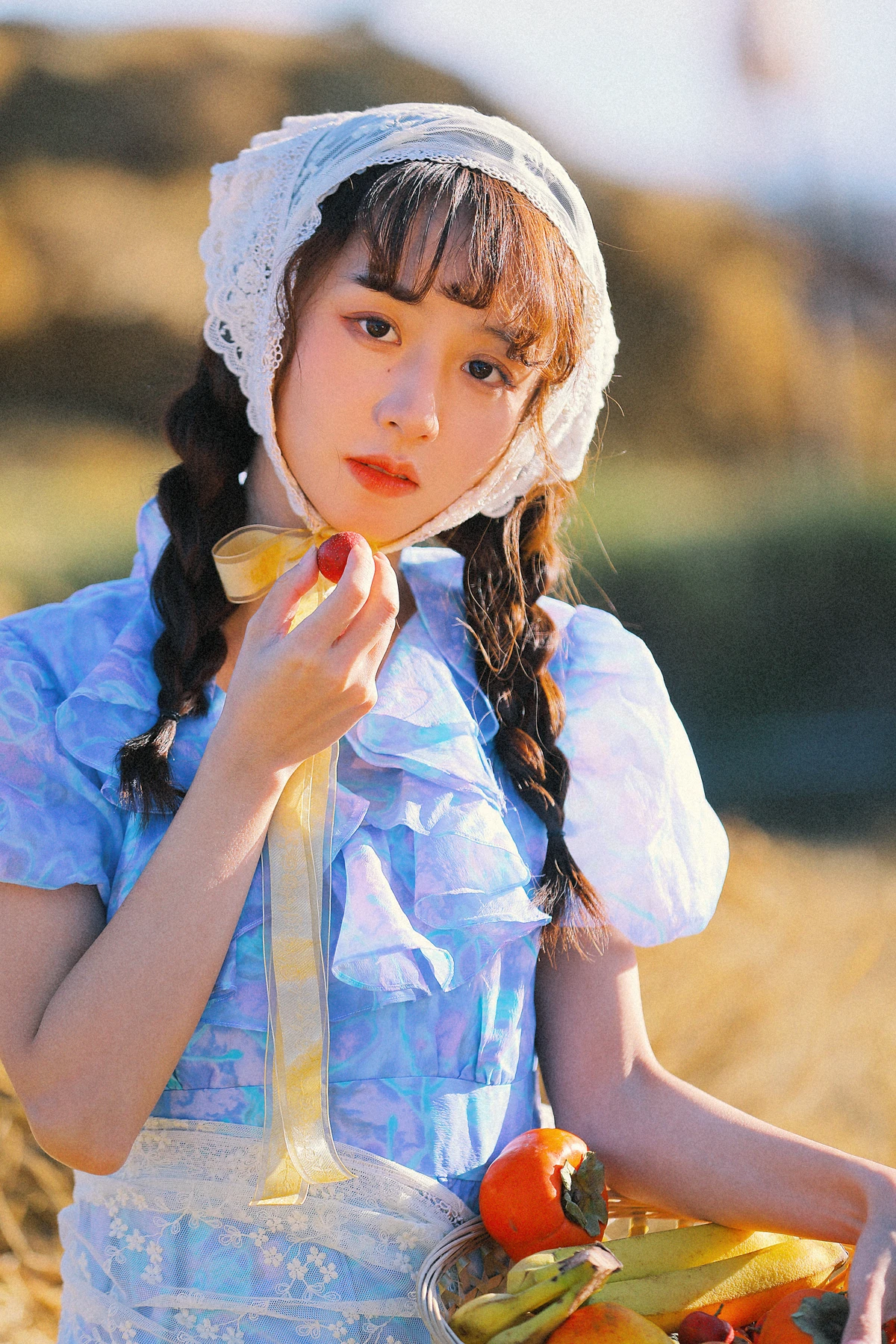 [艺图语] 2022.12.19 Vol.2715 – 田野少女 顾林x#[23P]-1