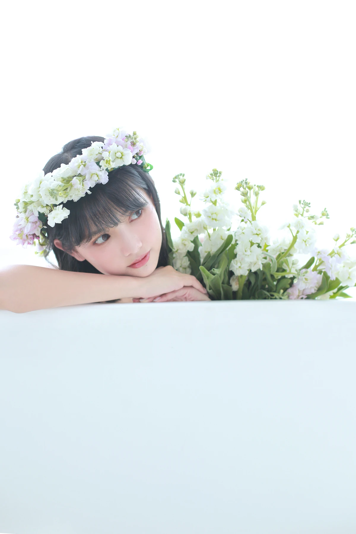 [艺图语] 2023.01.10 Vol.2880 – 花的嫁纱 猫梓子#[22P]-4