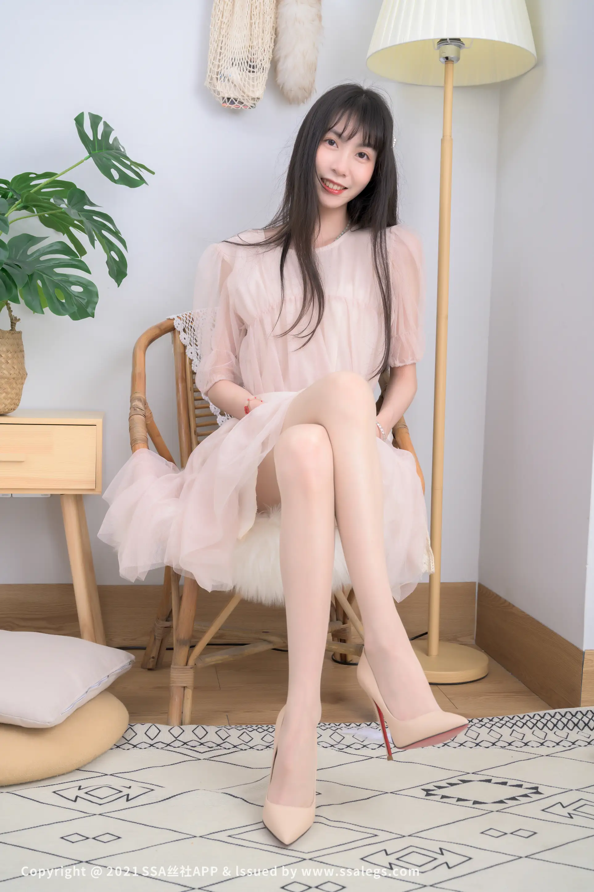 [爱美足] NO.764 模特团团的肉色油亮开裆丝袜(上) 丝社#[124P]-5