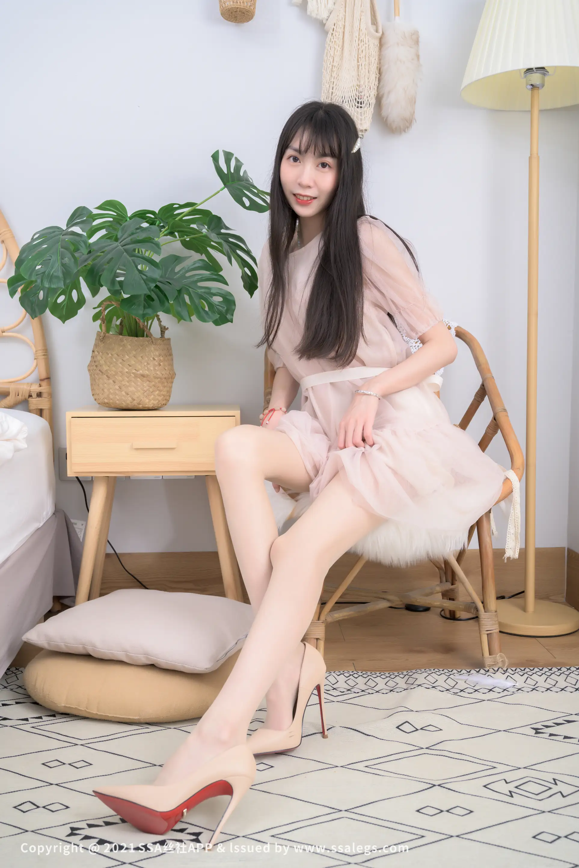 [爱美足] NO.764 模特团团的肉色油亮开裆丝袜(上) 丝社#[124P]-8