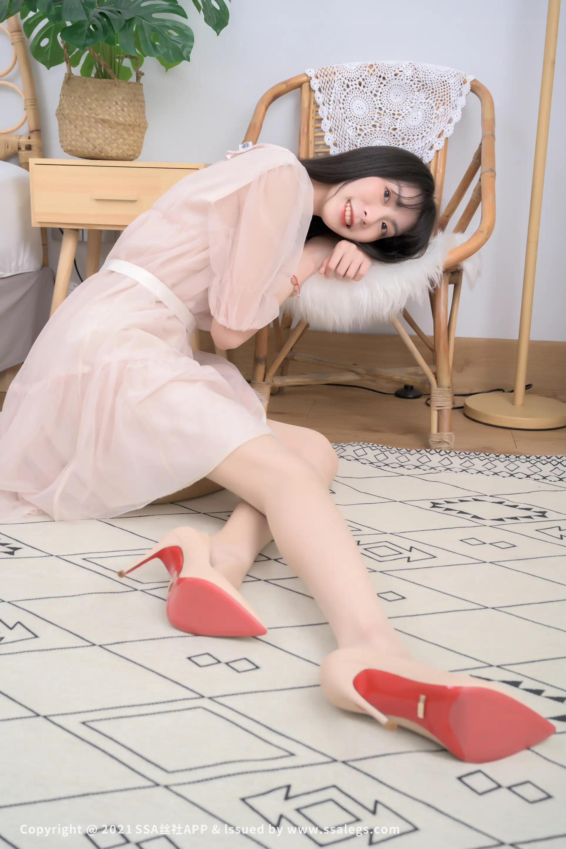 [爱美足] NO.764 模特团团的肉色油亮开裆丝袜(上) 丝社#[124P]-6