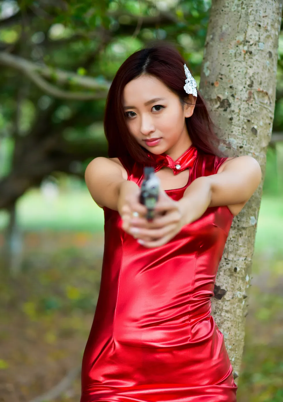 [爱美足] NO.172 名婷 高衩长裙高跟丝袜美腿 街拍#[103P]-6