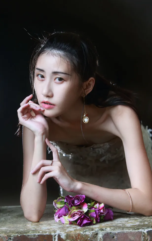 [爱美足] NO.148 王红 镂空白纱涼高美腿 街拍#[70P]-4