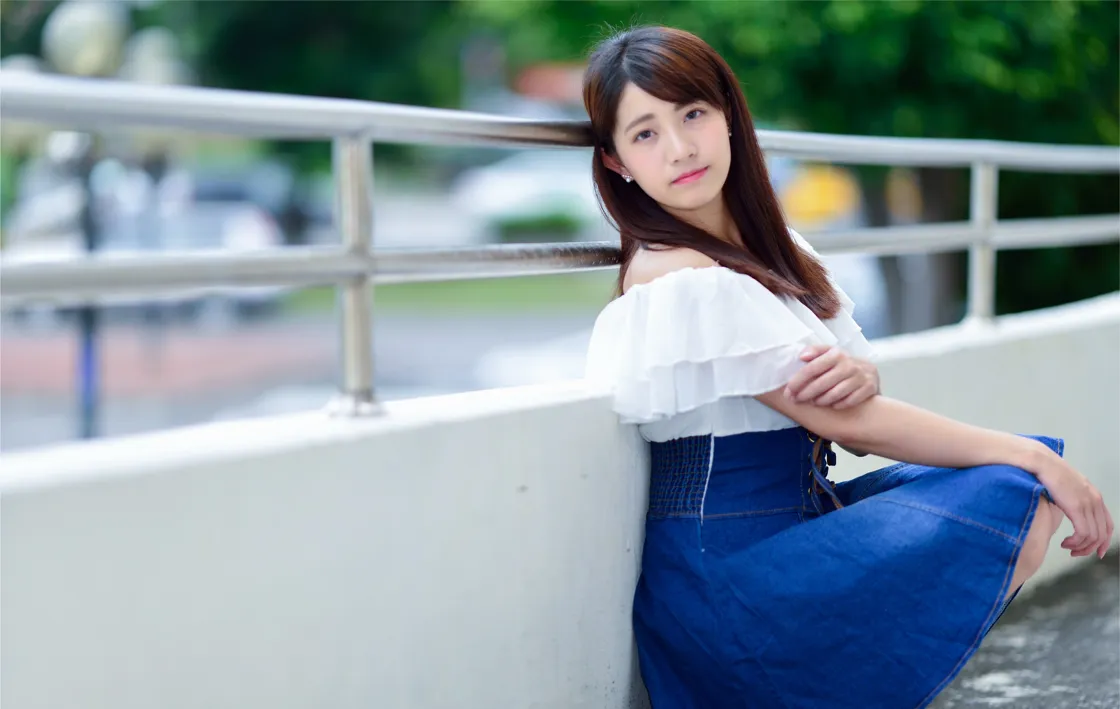 [爱美足] NO.168 姍姍 牛仔短裙涼高美腿 街拍#[35P]-1