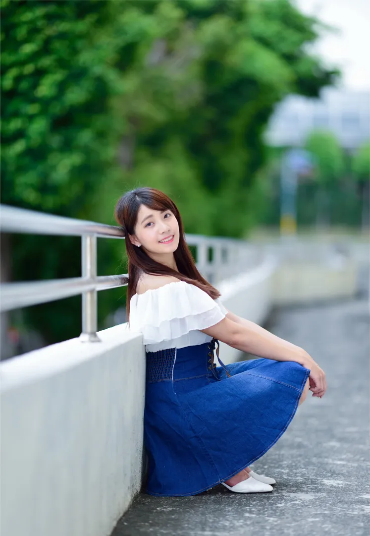 [爱美足] NO.168 姍姍 牛仔短裙涼高美腿 街拍#[35P]-5