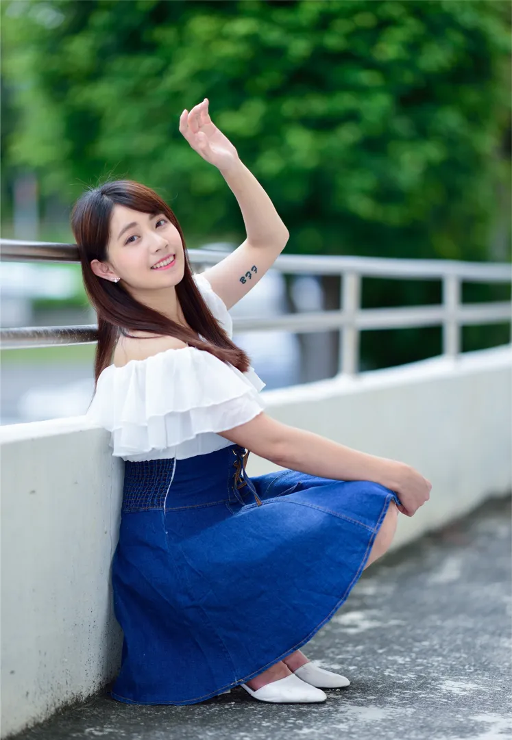 [爱美足] NO.168 姍姍 牛仔短裙涼高美腿 街拍#[35P]-8