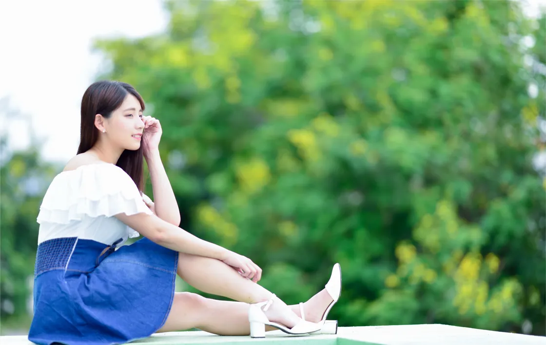 [爱美足] NO.168 姍姍 牛仔短裙涼高美腿 街拍#[35P]-4