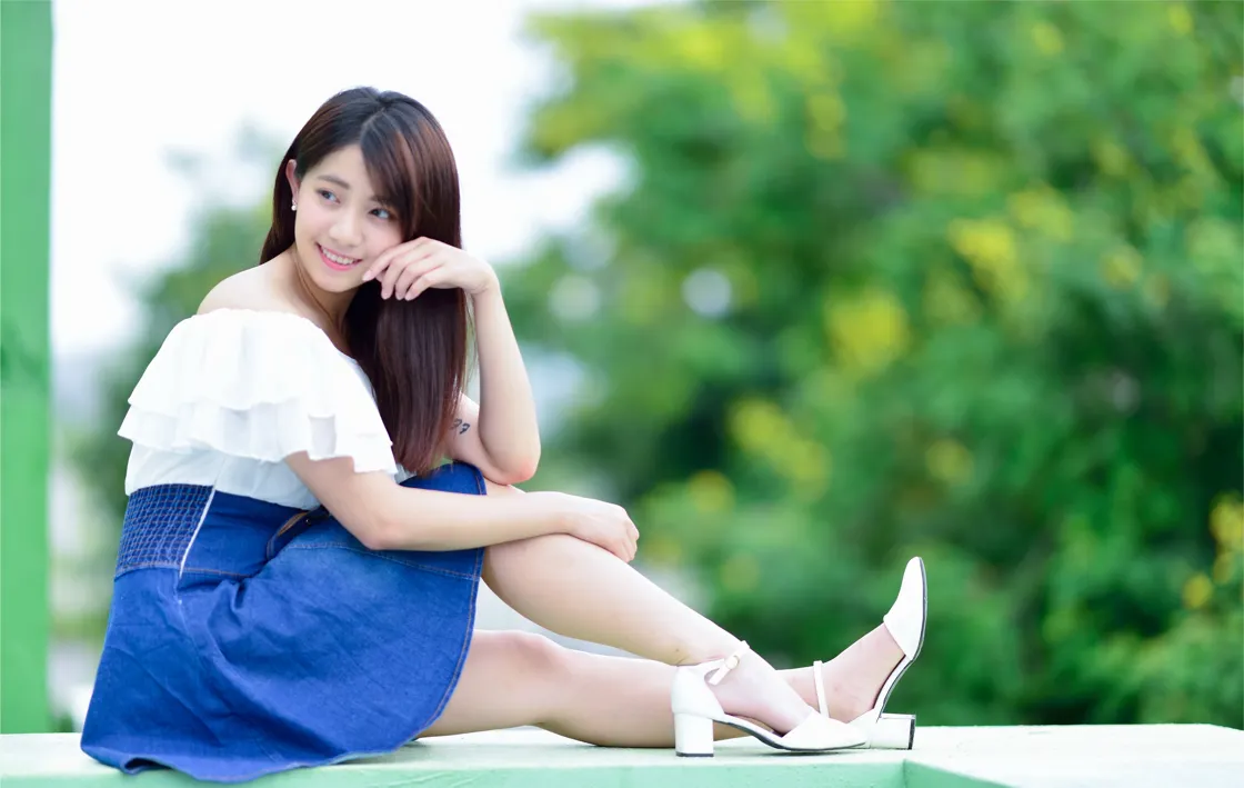 [爱美足] NO.168 姍姍 牛仔短裙涼高美腿 街拍#[35P]-6