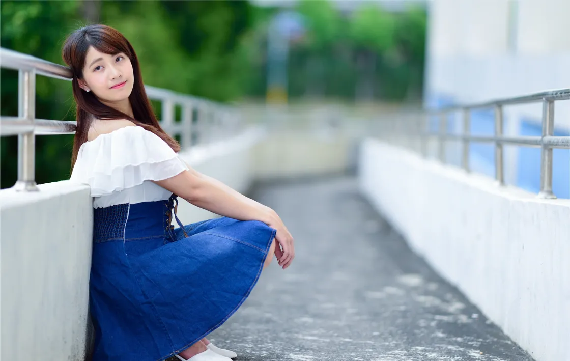 [爱美足] NO.168 姍姍 牛仔短裙涼高美腿 街拍#[35P]-9