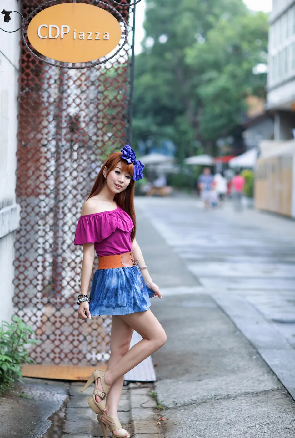 [爱美足] NO.206 小雯 短裙涼高美腿 街拍#[52P]-4
