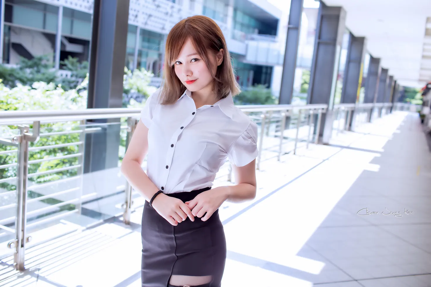 [爱美足] NO.167 乐儿 OL黑丝高跟美腿 街拍#[39P]-10