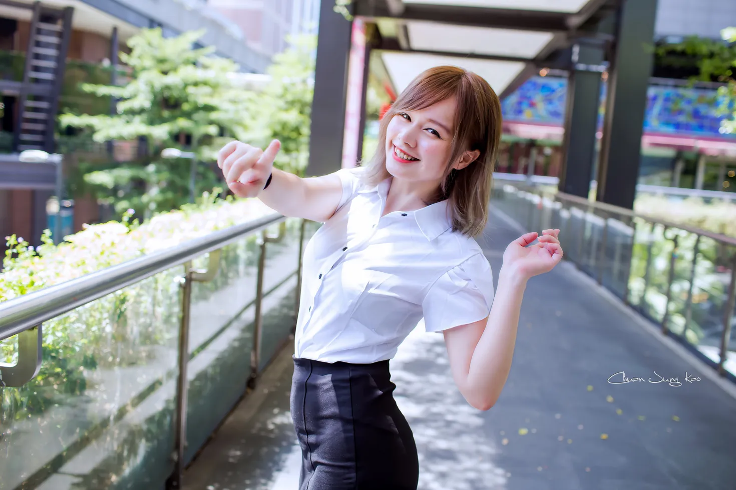 [爱美足] NO.167 乐儿 OL黑丝高跟美腿 街拍#[39P]-6