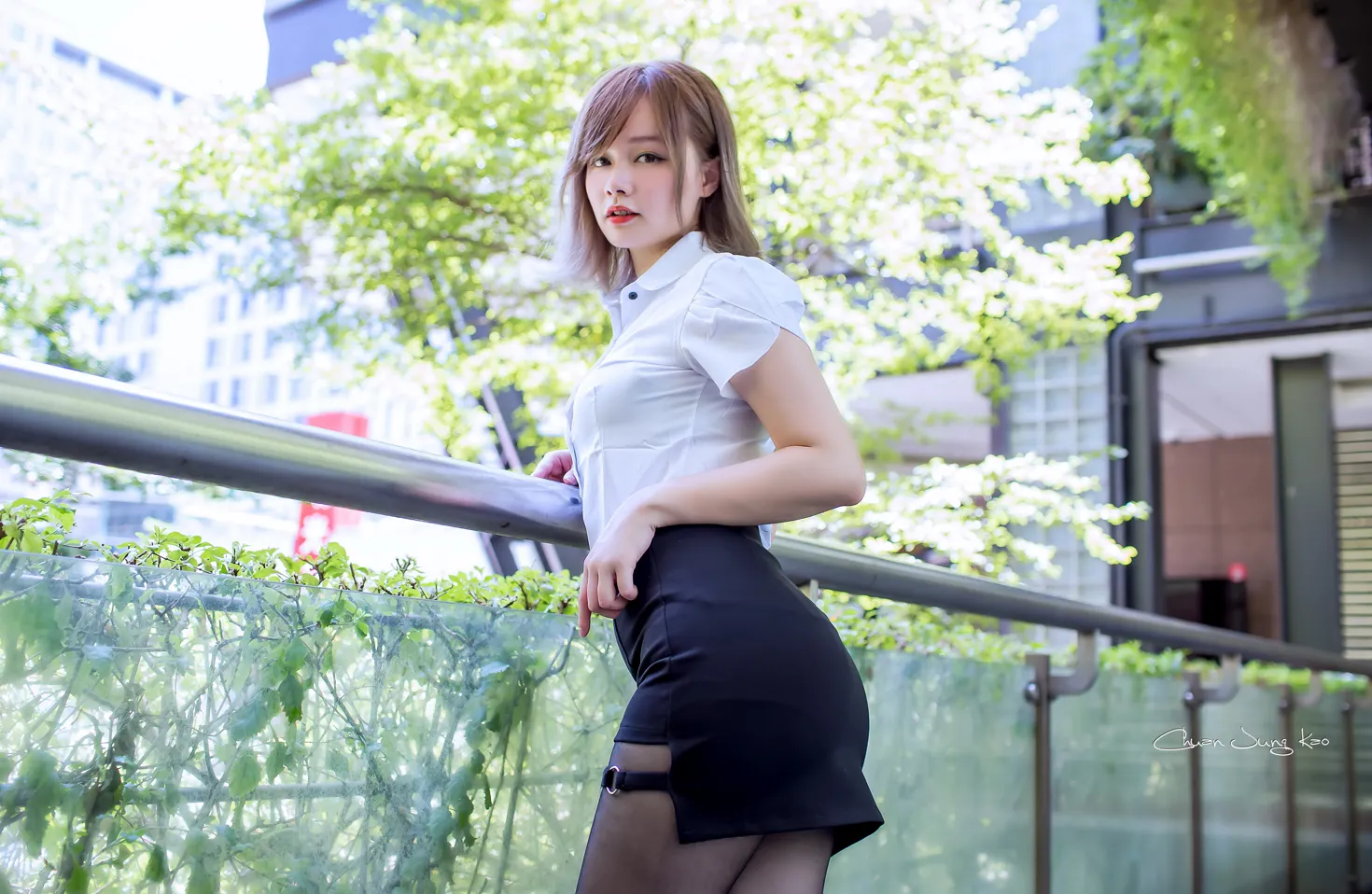 [爱美足] NO.167 乐儿 OL黑丝高跟美腿 街拍#[39P]-2