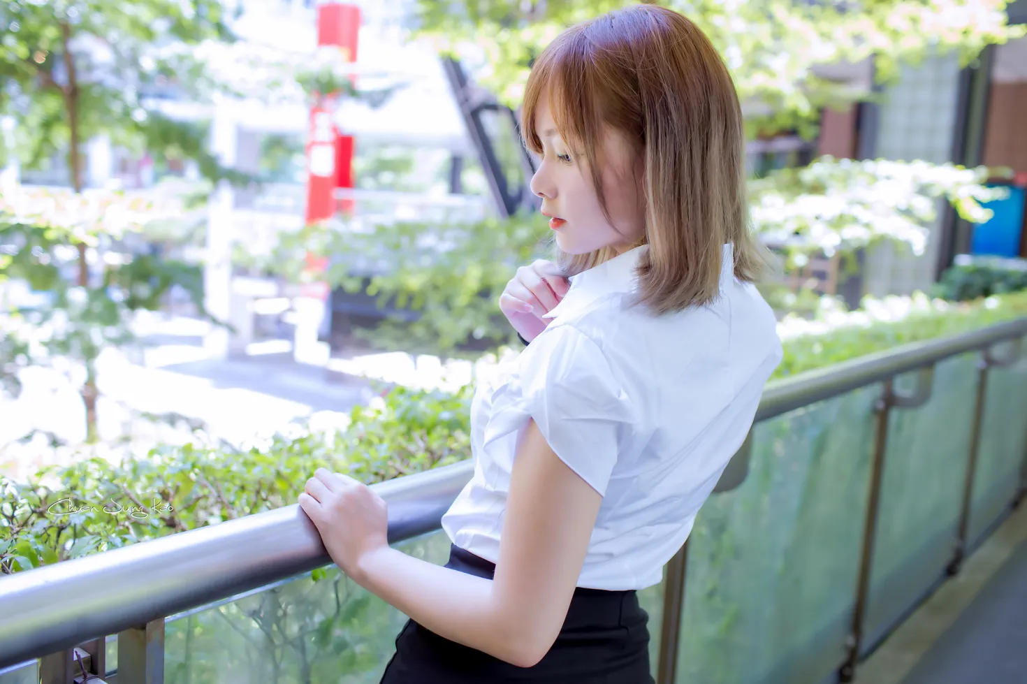 [爱美足] NO.167 乐儿 OL黑丝高跟美腿 街拍#[39P]-6