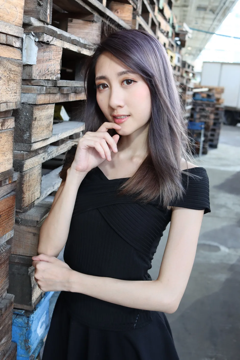 [爱美足] NO.140 Elaine Chung 连衣裙丝袜凉高美腿 街拍#[73P]-7