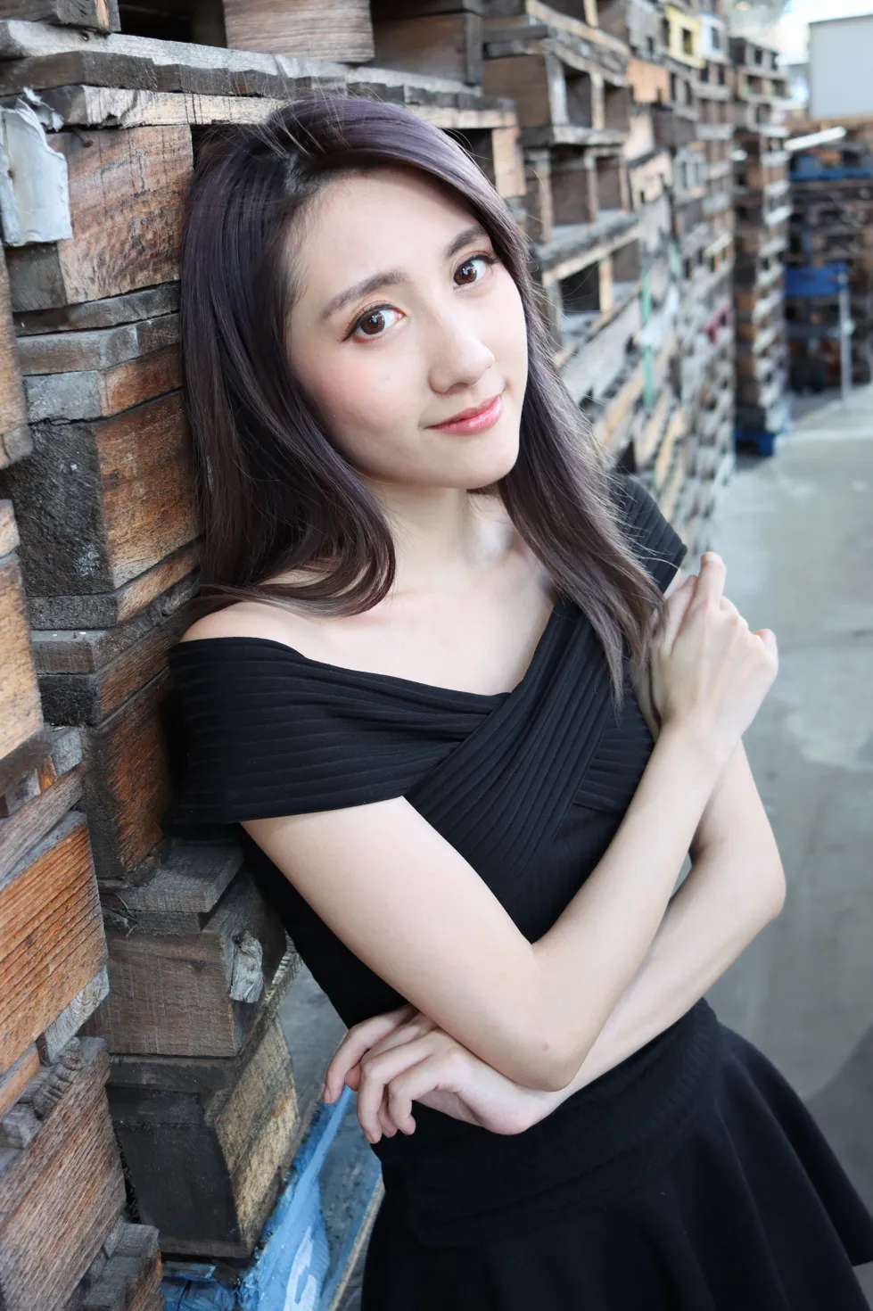 [爱美足] NO.140 Elaine Chung 连衣裙丝袜凉高美腿 街拍#[73P]-9