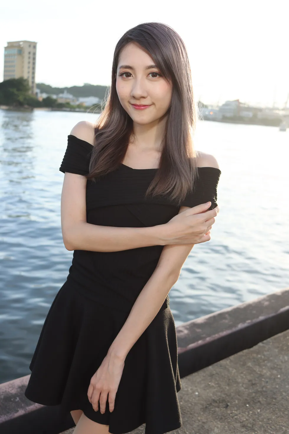 [爱美足] NO.140 Elaine Chung 连衣裙丝袜凉高美腿 街拍#[73P]-2