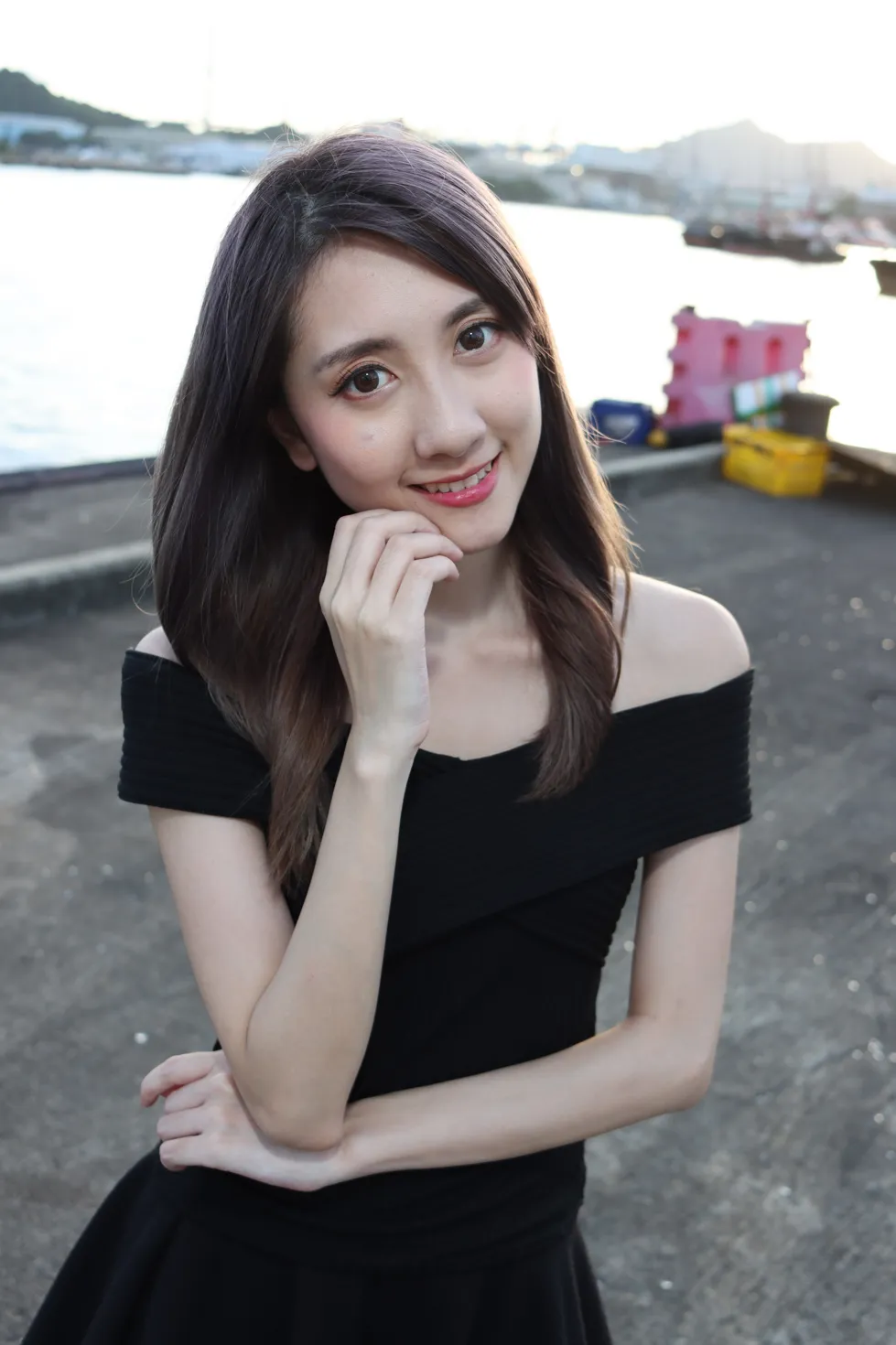 [爱美足] NO.140 Elaine Chung 连衣裙丝袜凉高美腿 街拍#[73P]-6