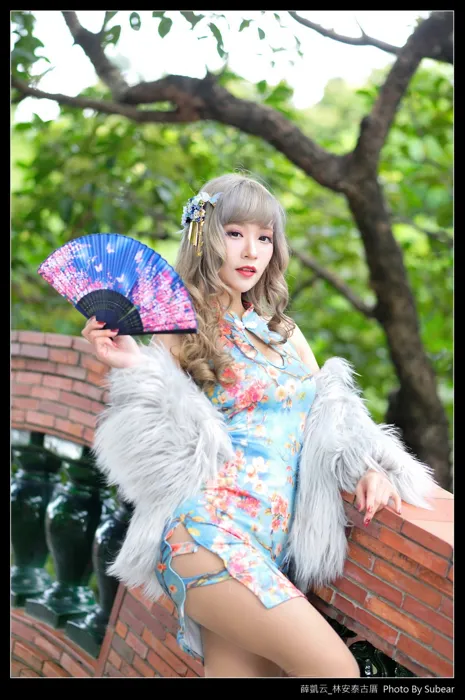 [爱美足] NO.069  薛凯云 林安泰古厝 高跟美腿外拍 街拍#[76P]-5