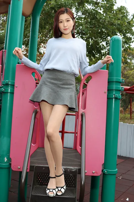[爱美足] NO.011 Rita Li 性感造型外拍 街拍#[75P]-8