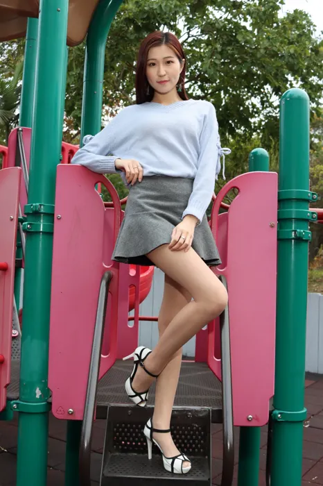[爱美足] NO.011 Rita Li 性感造型外拍 街拍#[75P]-10