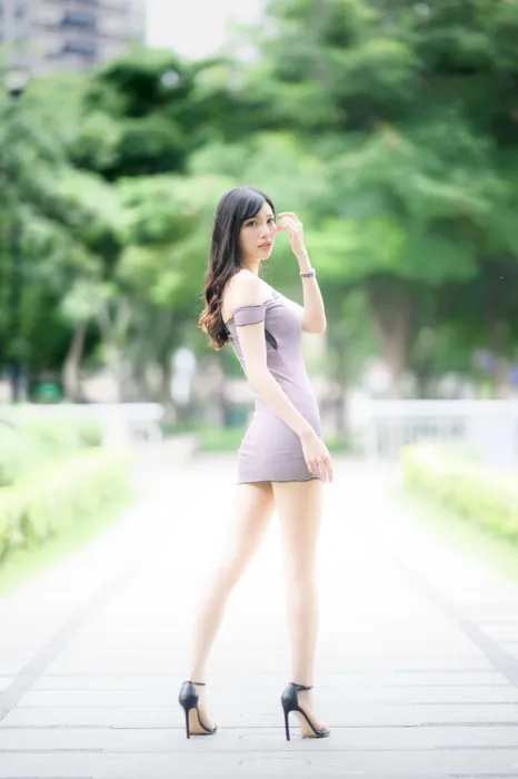 [爱美足] NO.045 Bao 絲襪高跟美腿外拍 街拍#[79P]-9