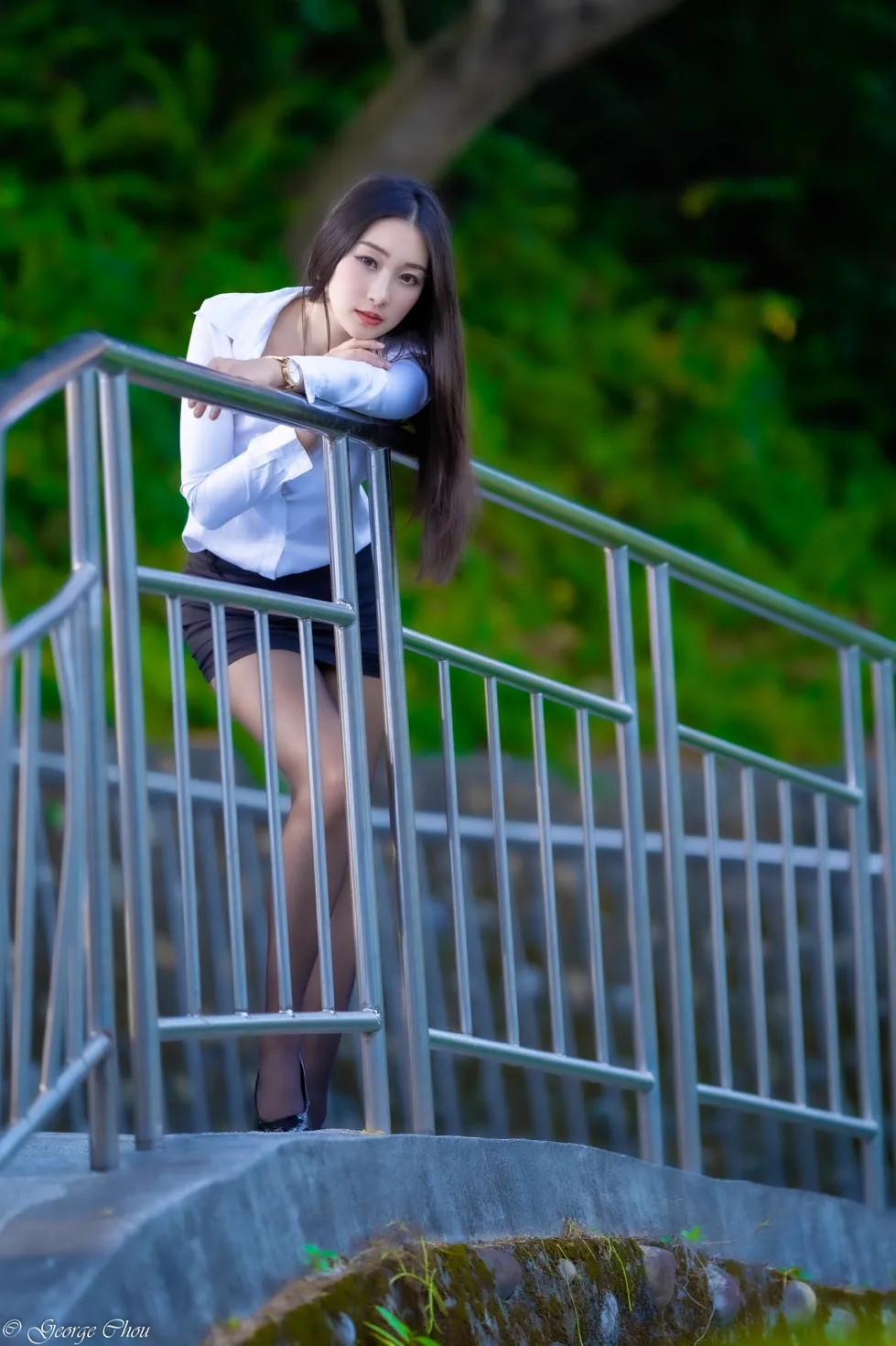 [爱美足] NO.131 吴小葵 OL黑丝高跟美腿 街拍#[39P]-7