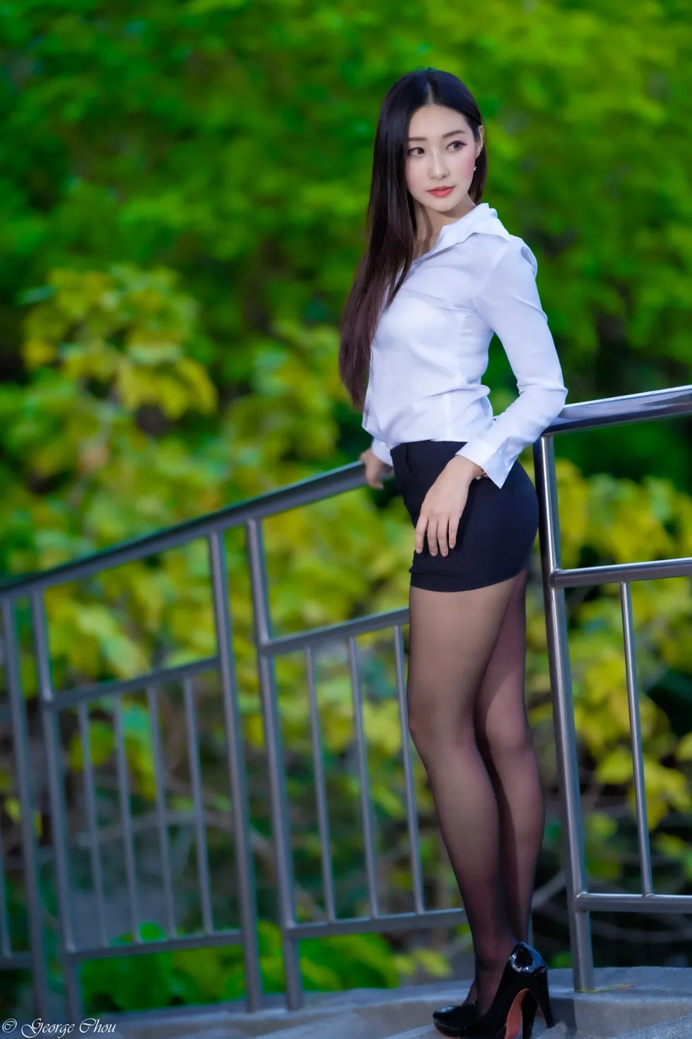 [爱美足] NO.131 吴小葵 OL黑丝高跟美腿 街拍#[39P]-8