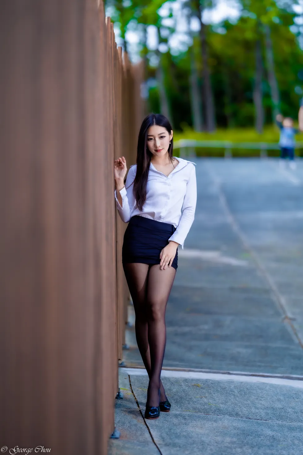 [爱美足] NO.131 吴小葵 OL黑丝高跟美腿 街拍#[39P]-7