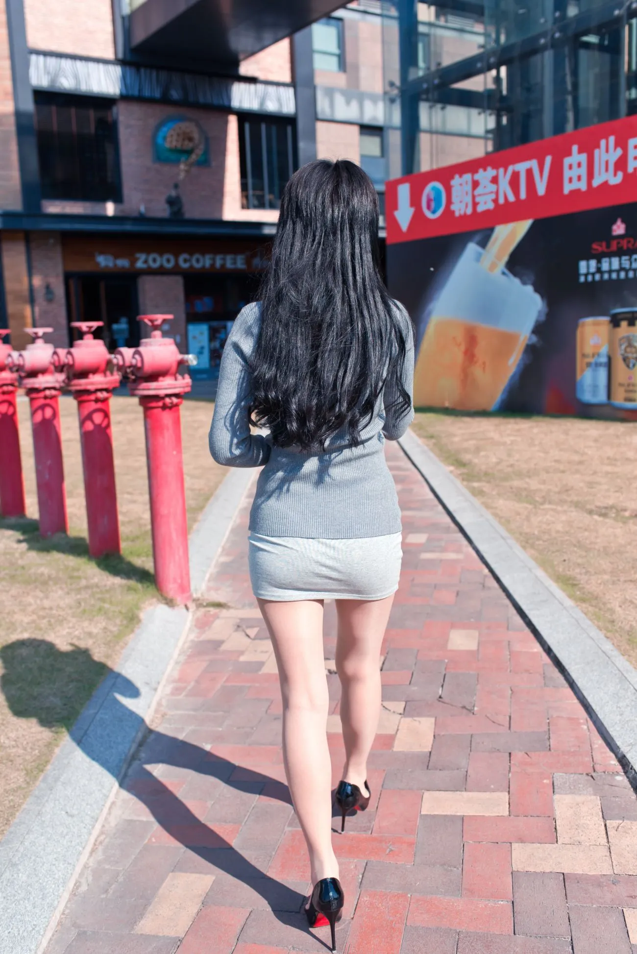 [爱美足] NO.084 休闲书屋里的短裙肉丝美女萌宝儿 街拍#[79P]-10