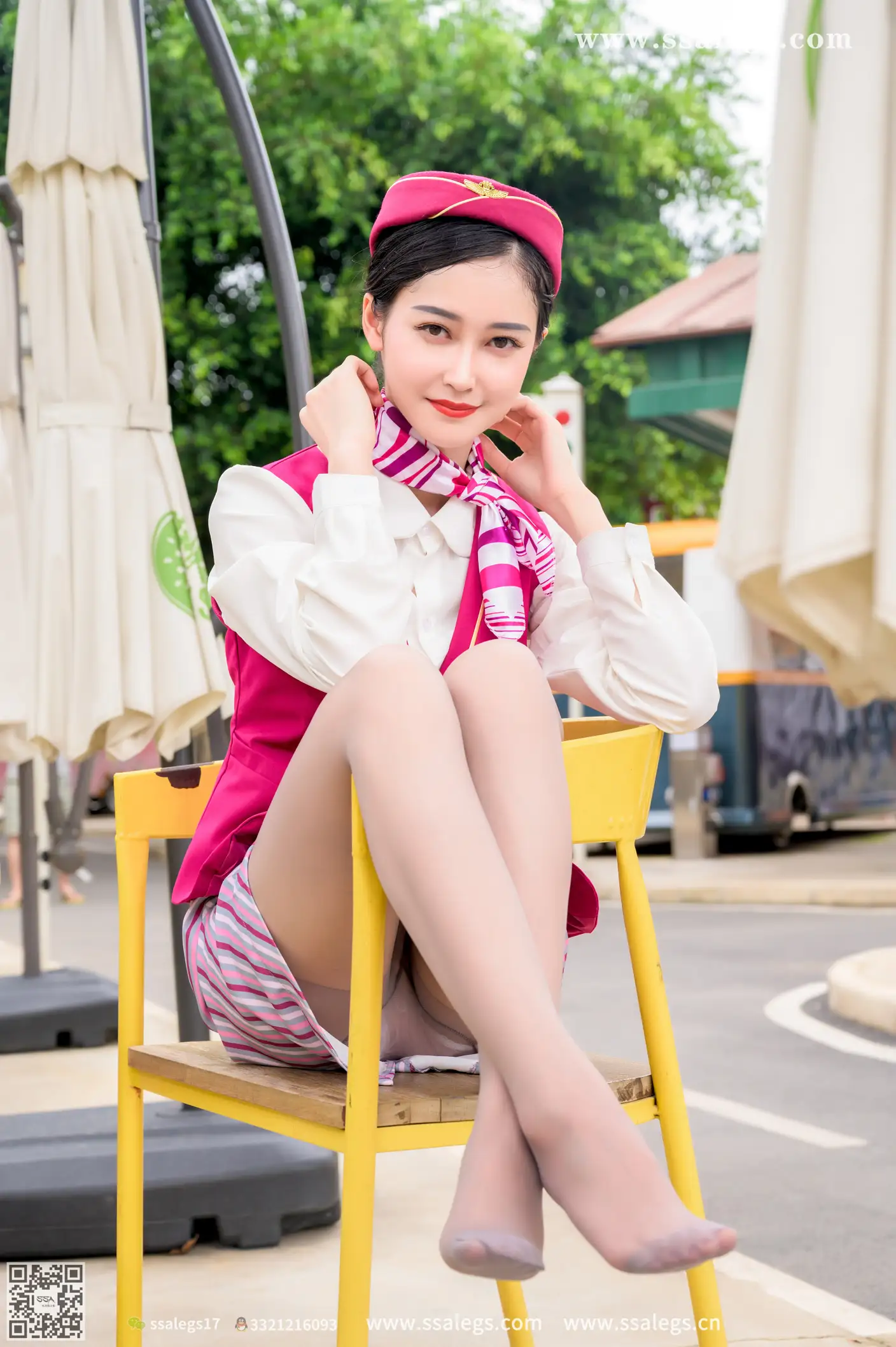 [爱美足] NO.436 漫漫她的空姐梦(下) 丝社#[127P]-5