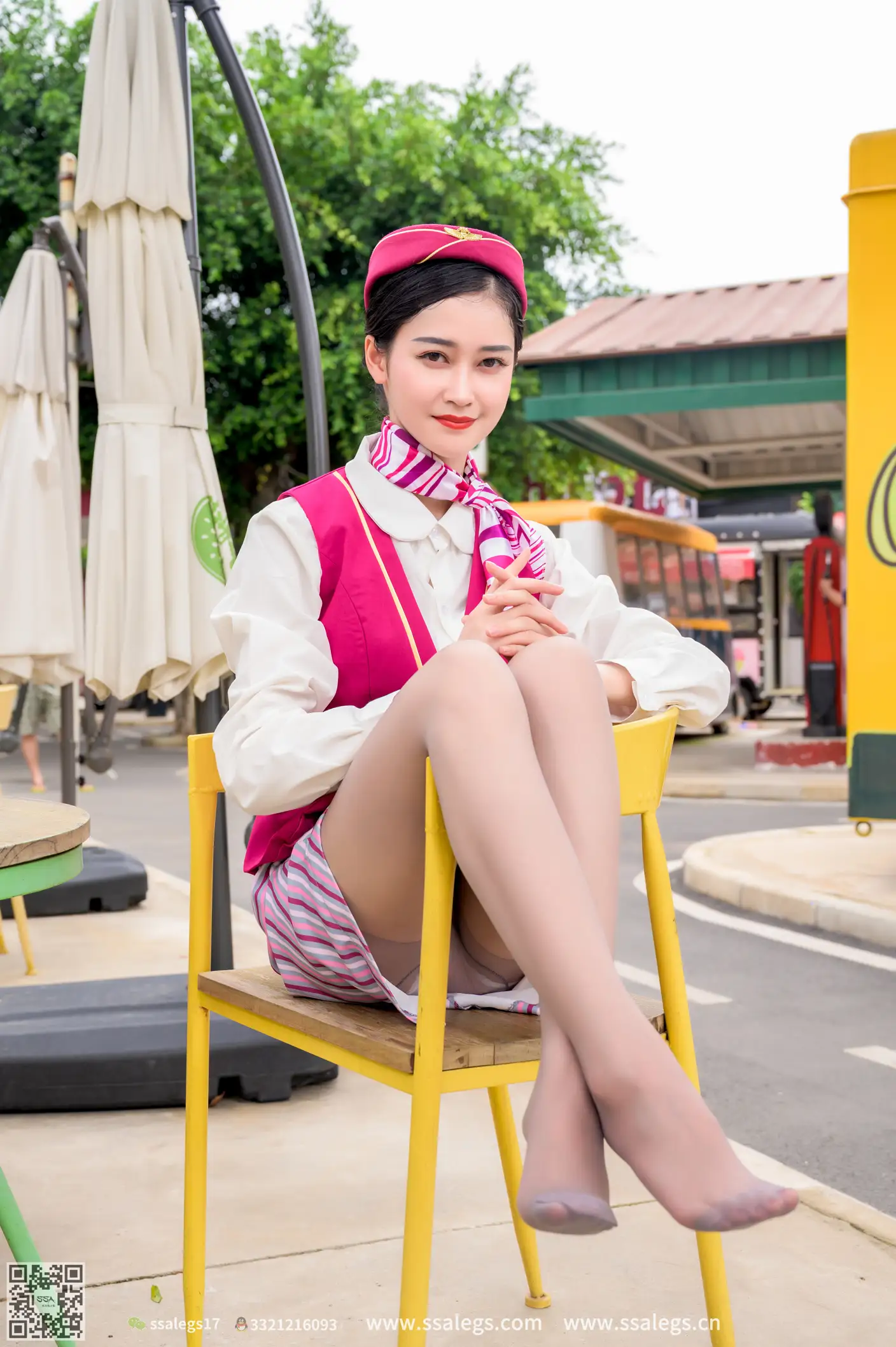 [爱美足] NO.436 漫漫她的空姐梦(下) 丝社#[127P]-7