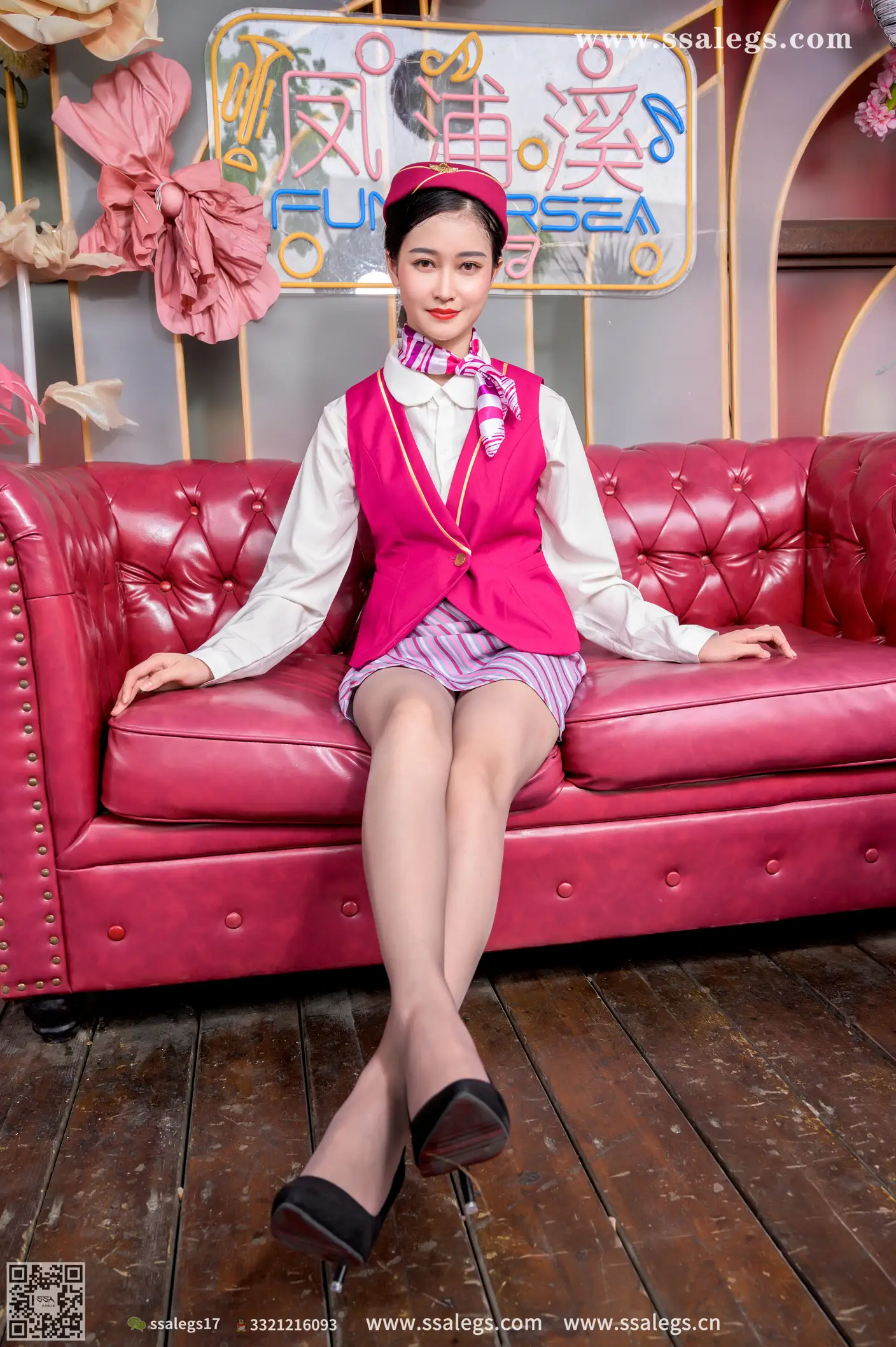 [爱美足] NO.436 漫漫她的空姐梦(下) 丝社#[127P]-1