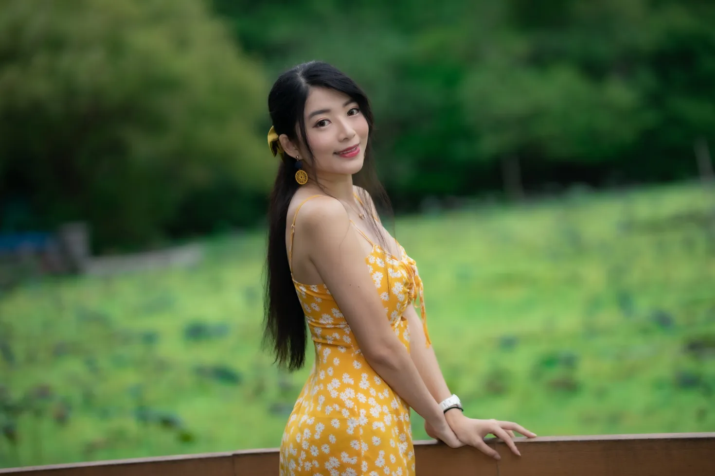 [爱美足] NO.170 湘芹 吊带连衣裙高跟美腿 街拍#[48P]-2