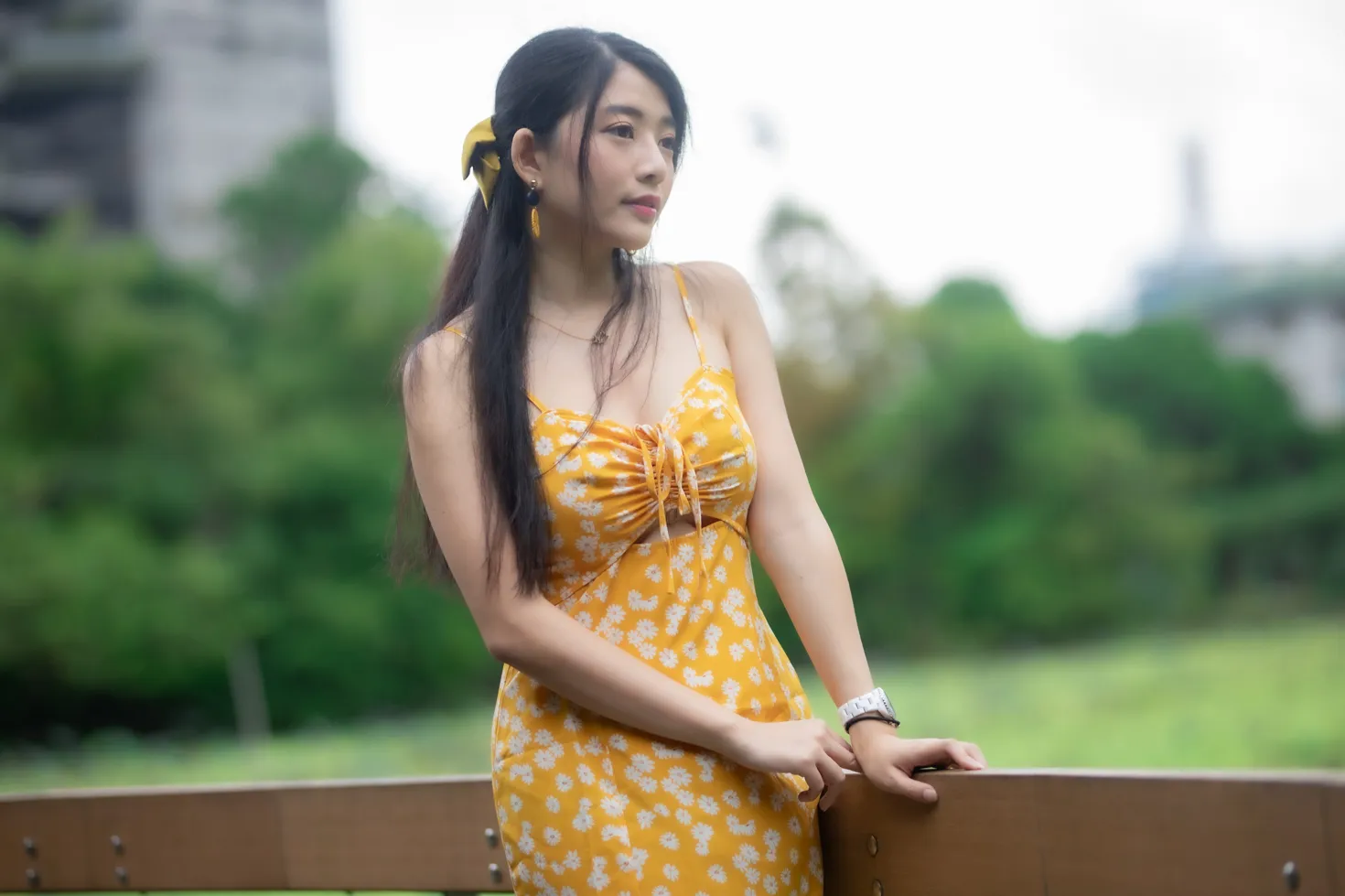 [爱美足] NO.170 湘芹 吊带连衣裙高跟美腿 街拍#[48P]-5
