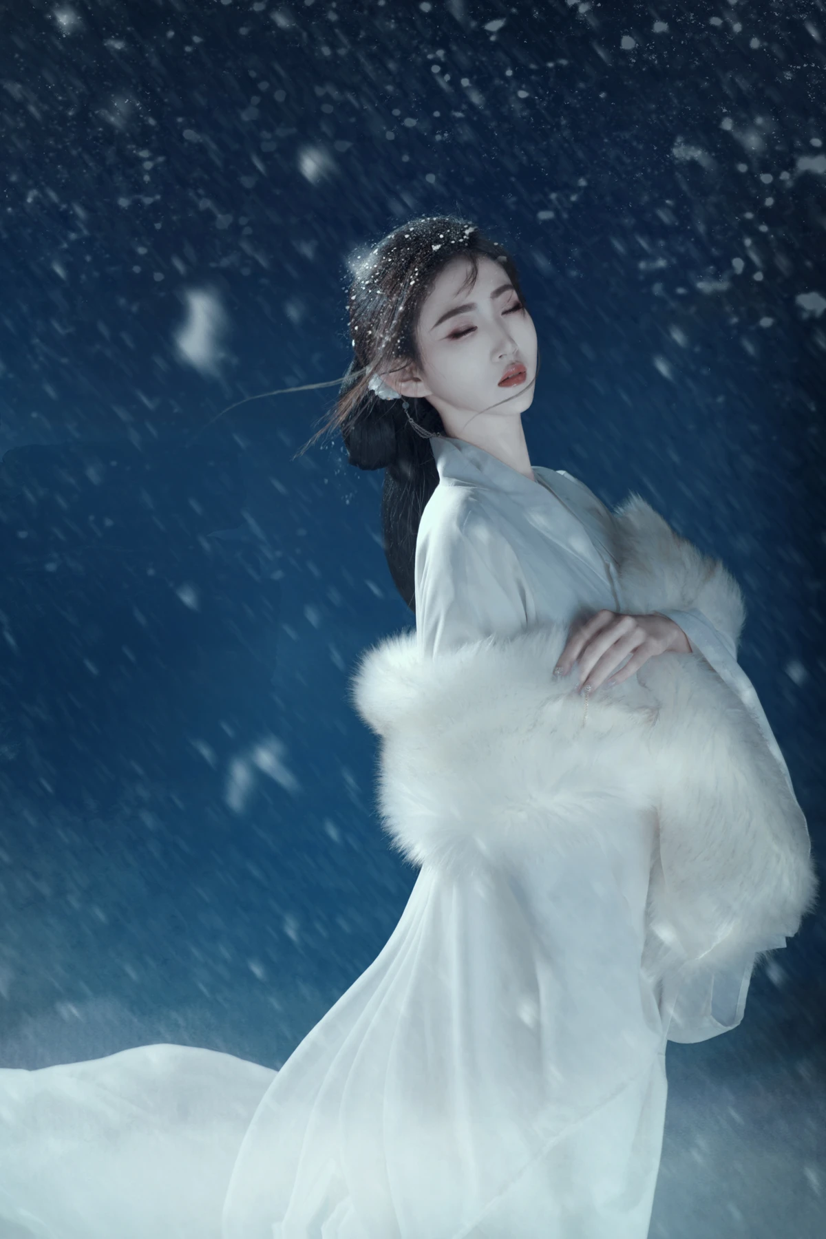 [艺图语] 2023.01.15 Vol.2921 踏雪行 琳琳#[22P]-4