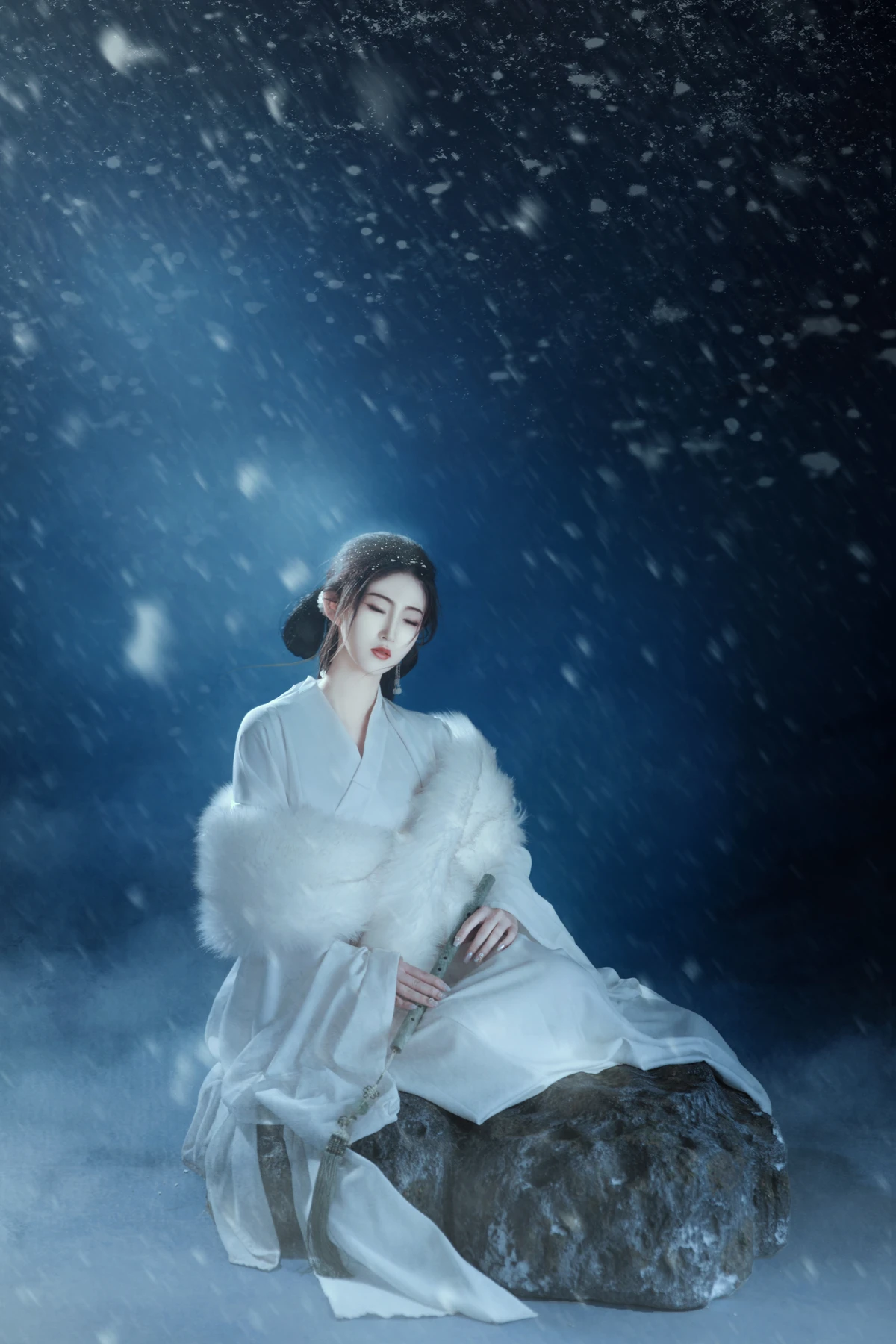 [艺图语] 2023.01.15 Vol.2921 踏雪行 琳琳#[22P]-7
