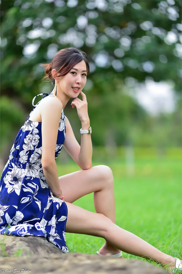 [爱美足] NO.196 赵婷婷 连衣裙凉高美腿 街拍#[105P]-10