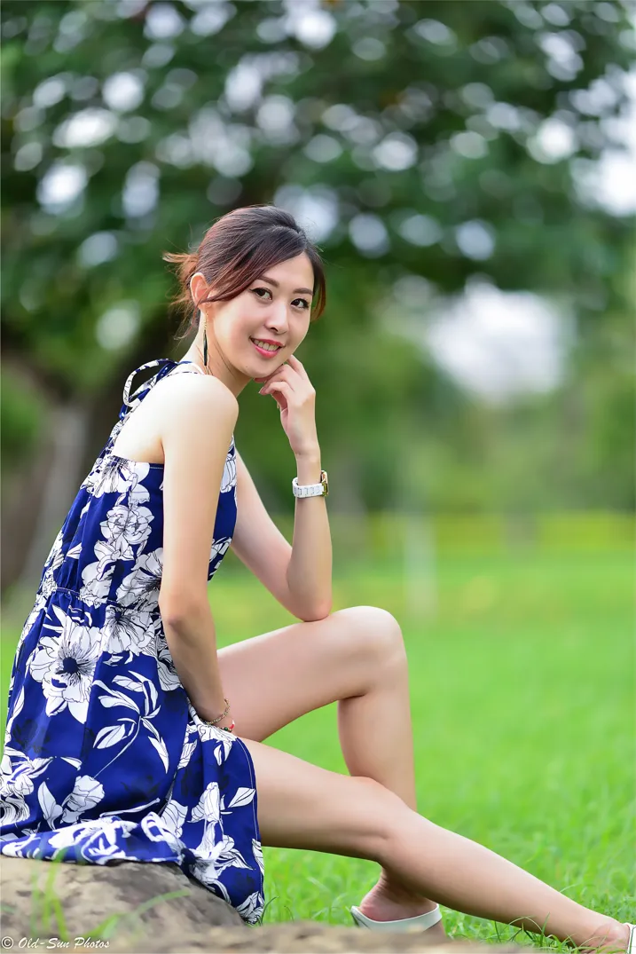 [爱美足] NO.196 赵婷婷 连衣裙凉高美腿 街拍#[105P]-1