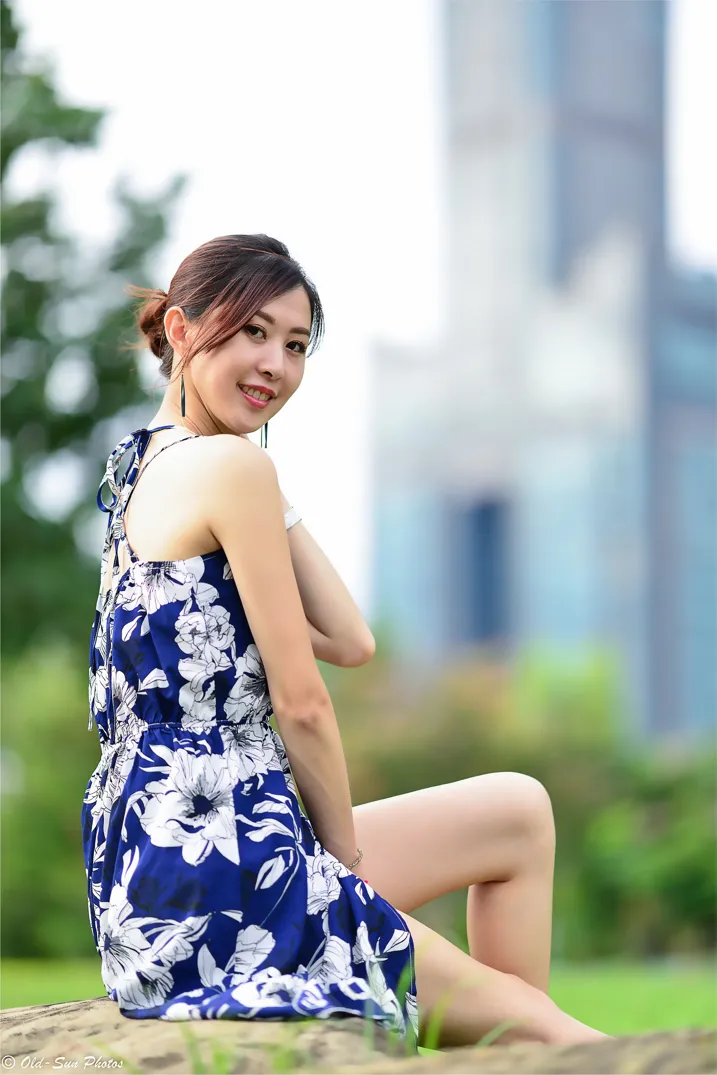 [爱美足] NO.196 赵婷婷 连衣裙凉高美腿 街拍#[105P]-6