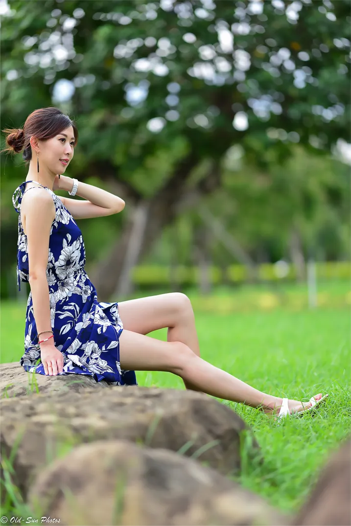 [爱美足] NO.196 赵婷婷 连衣裙凉高美腿 街拍#[105P]-3