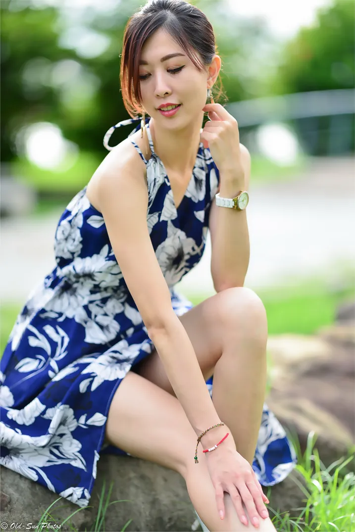 [爱美足] NO.196 赵婷婷 连衣裙凉高美腿 街拍#[105P]-3