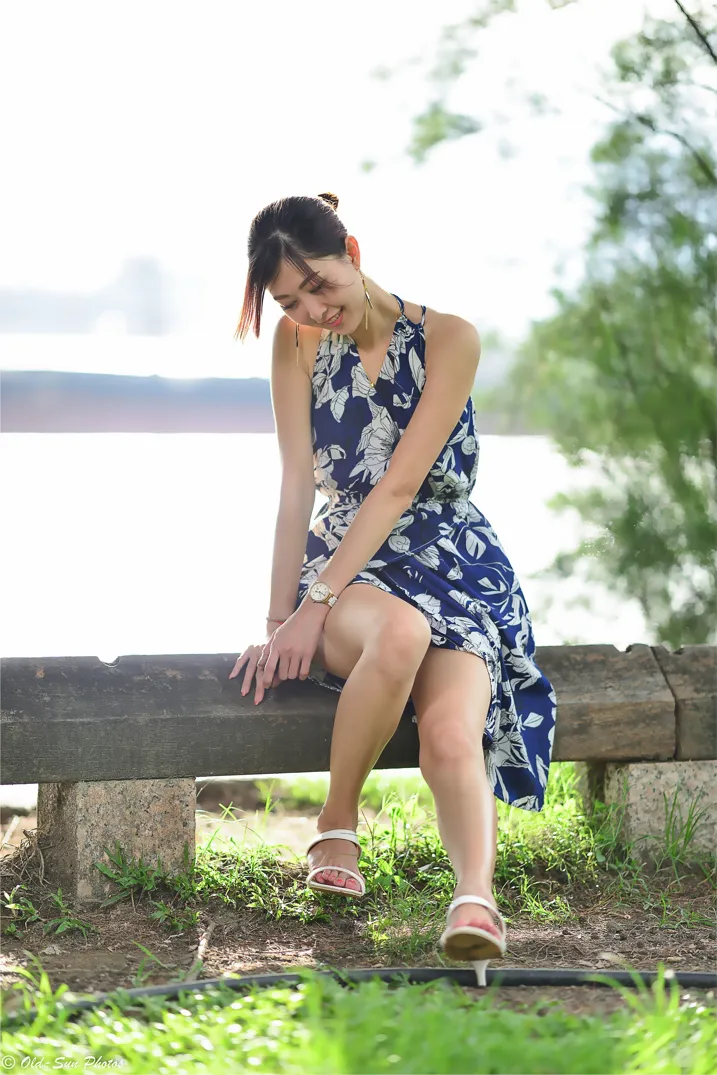 [爱美足] NO.196 赵婷婷 连衣裙凉高美腿 街拍#[105P]-1