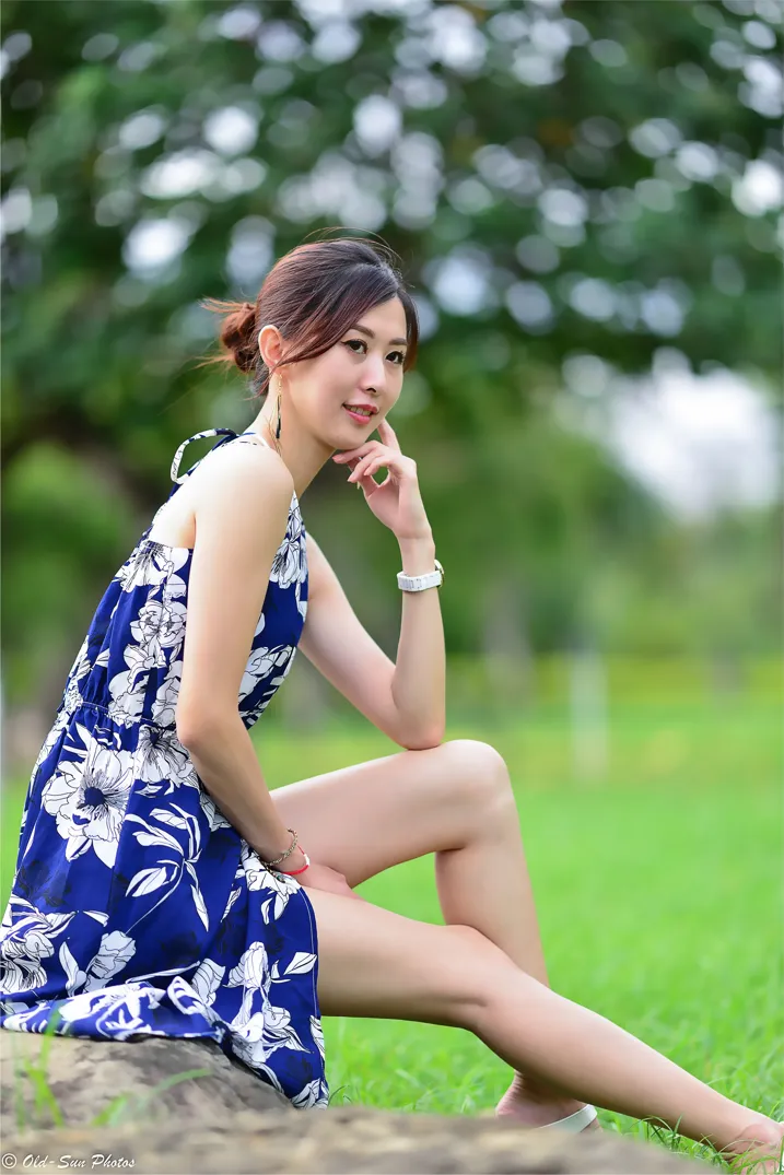 [爱美足] NO.196 赵婷婷 连衣裙凉高美腿 街拍#[105P]-8