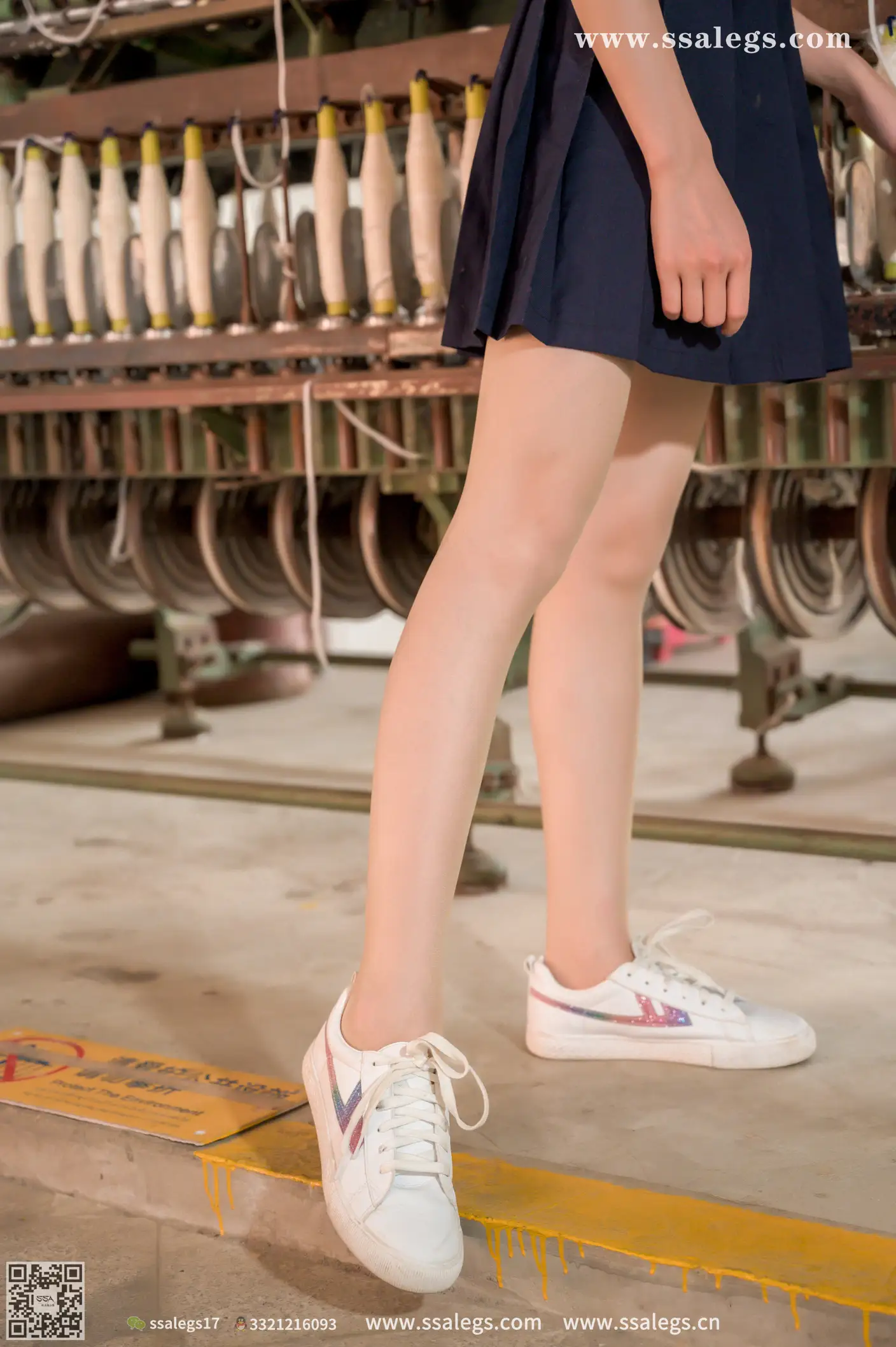 [爱美足] NO.422 漫漫白色jk制服肉丝写真(下) 丝社#[124P]-3