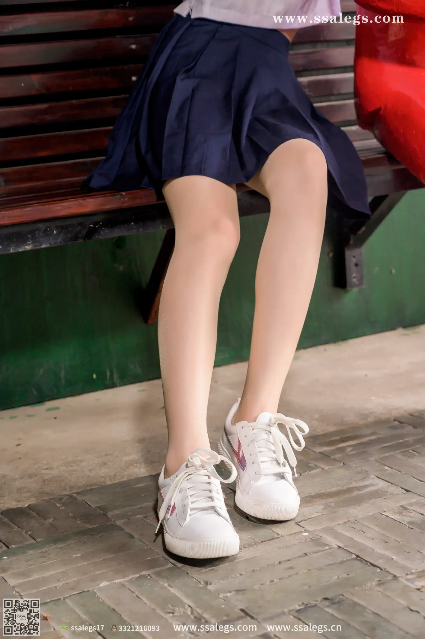 [爱美足] NO.422 漫漫白色jk制服肉丝写真(下) 丝社#[124P]-4
