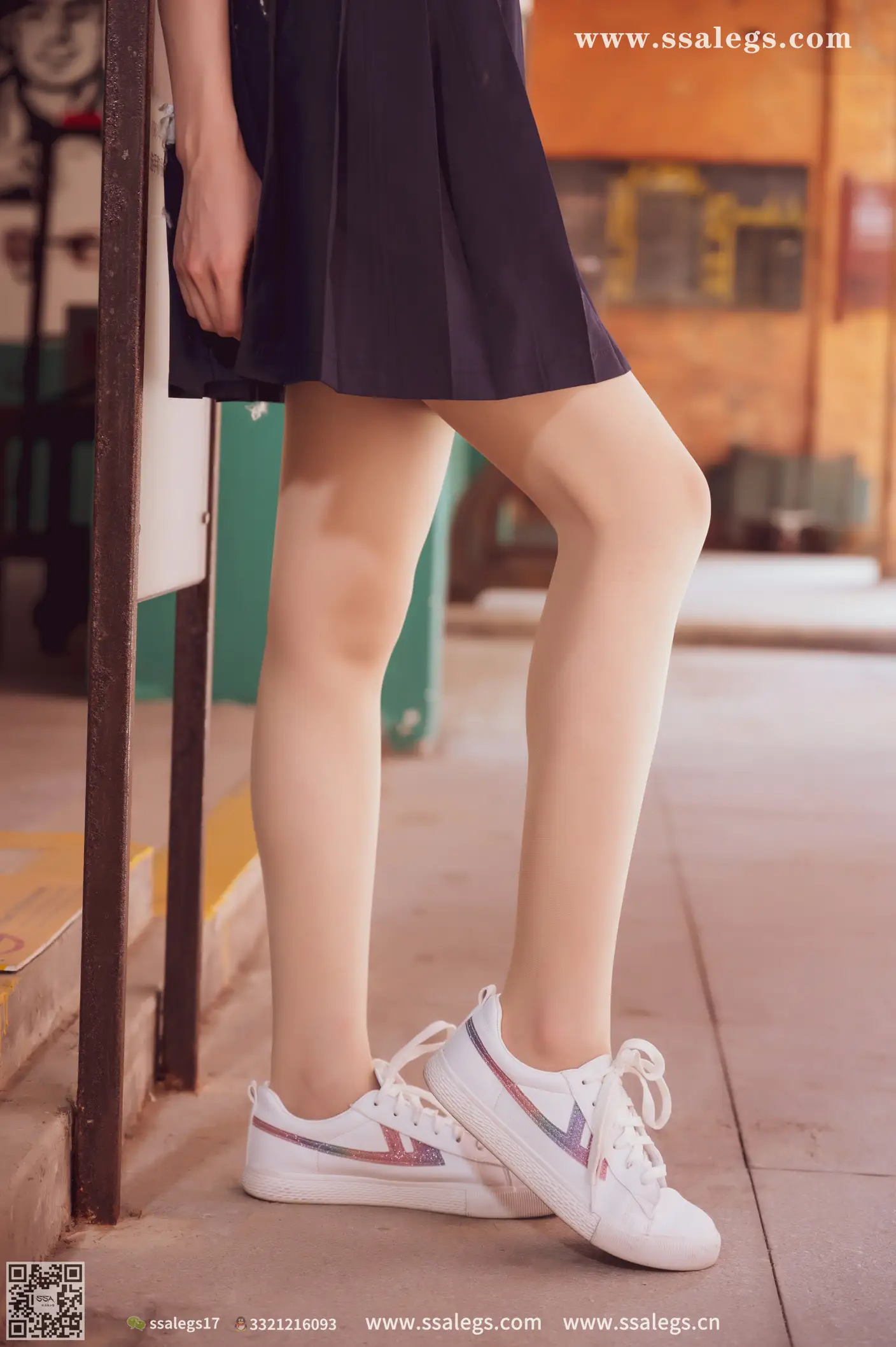 [爱美足] NO.422 漫漫白色jk制服肉丝写真(下) 丝社#[124P]-9
