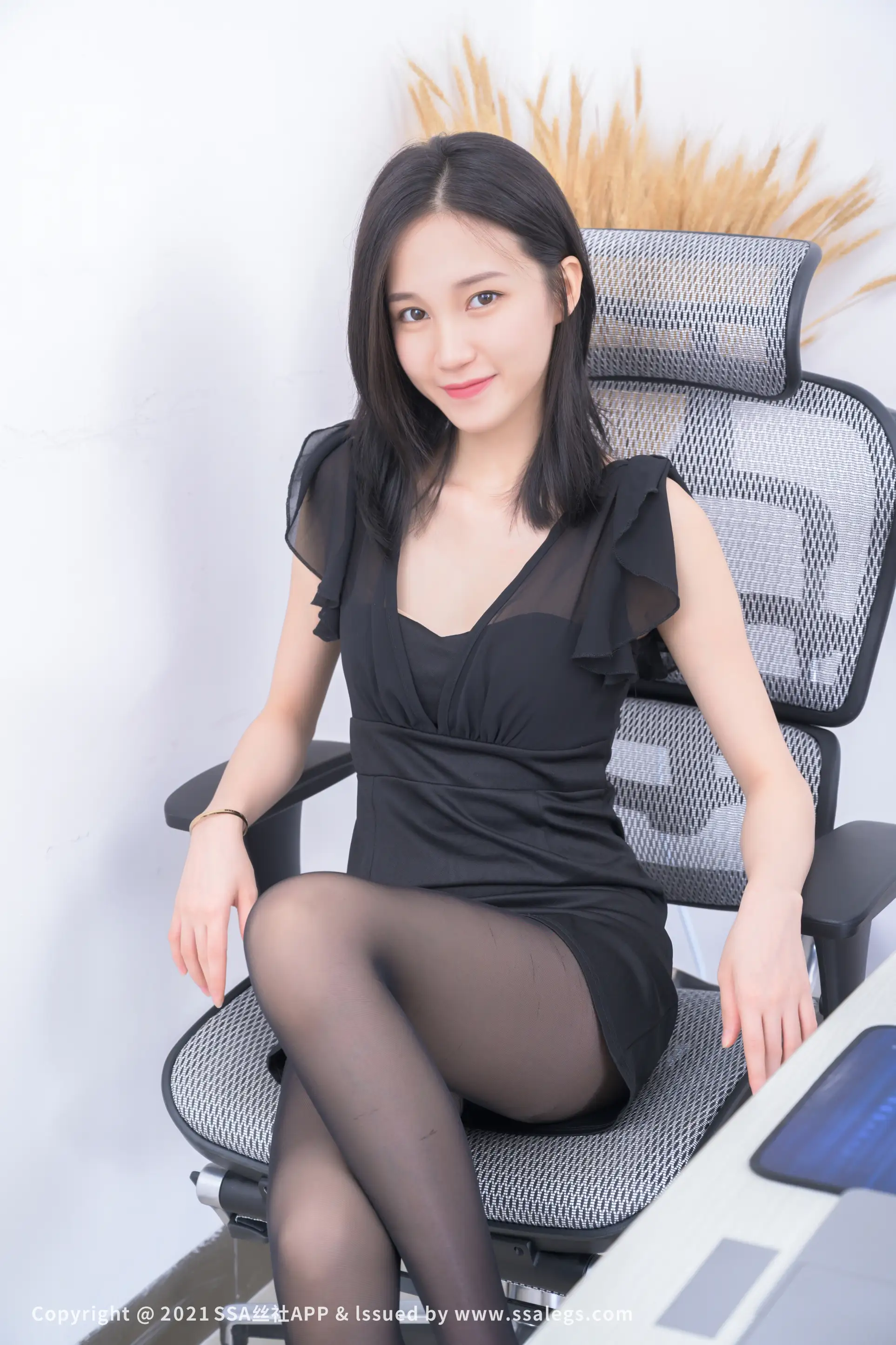 [爱美足] NO.780 模特晶晶的黑色丝袜(上) 丝社#[129P]-5